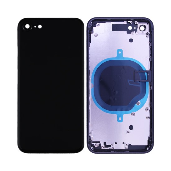 Back Cover+Frame Apple iPhone SE 2020 Black Back Cover+Frame Apple iPhone SE 2020 Black
